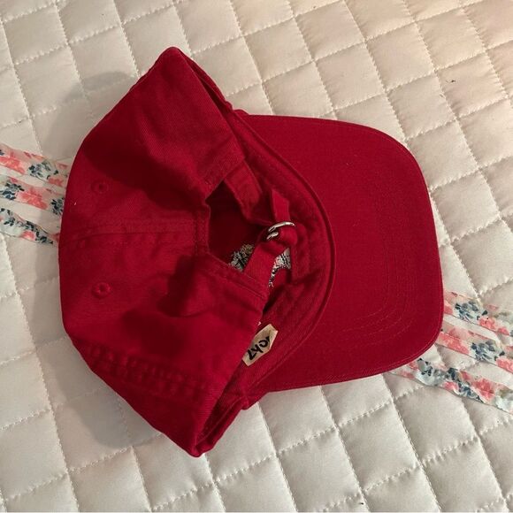 Ralph Lauren Kids Red Cap with Bear Embroidery - Picture 4 of 6